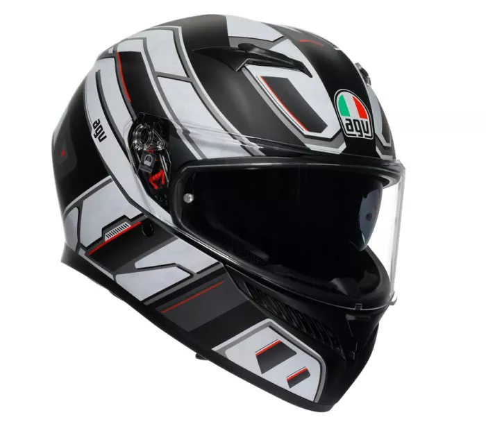 Integrální helma AGV K3 E2206 RIVIA MATT BLACK/WHITE