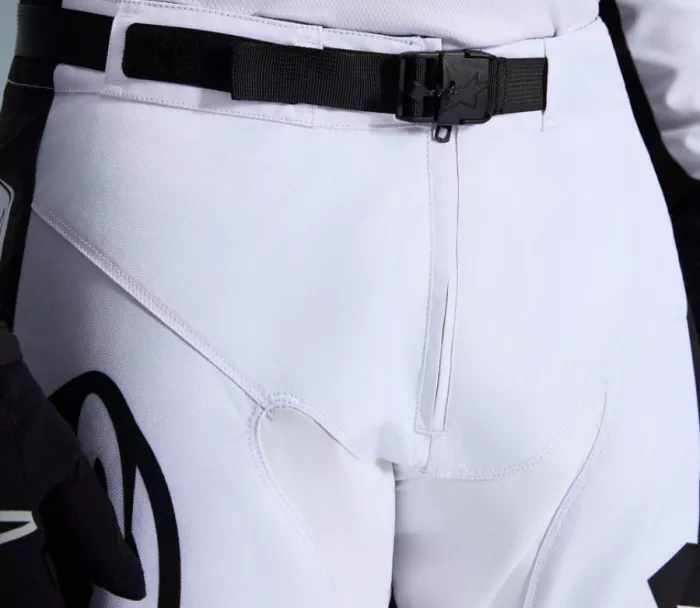 Kalhoty na motokros 2026 Alpinestars Racer Riway white/black