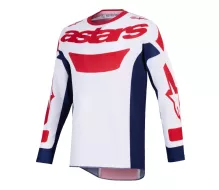 MX dres 2026 Alpinestars Racer Riway white/blue/red