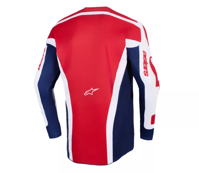 MX dres 2026 Alpinestars Racer Riway white/blue/red