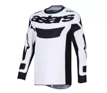 Motokrosový dres 2026 Alpinestars Racer Riway white/black