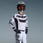 Motokrosový dres 2026 Alpinestars Racer Riway white/black