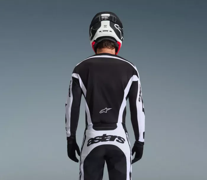 Motokrosový dres 2026 Alpinestars Racer Riway white/black
