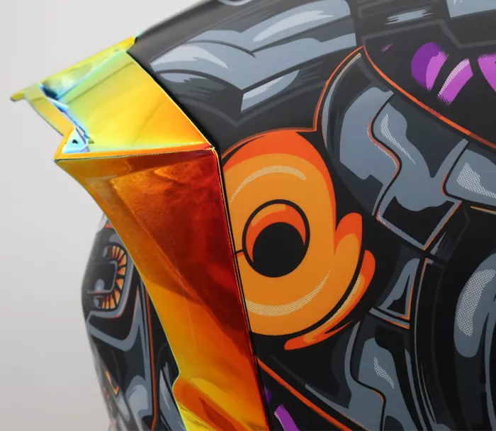 Integrální helma XRC ROBOTTO orange