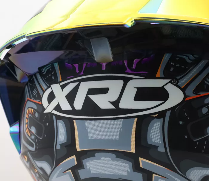 Integrální helma XRC ROBOTTO orange