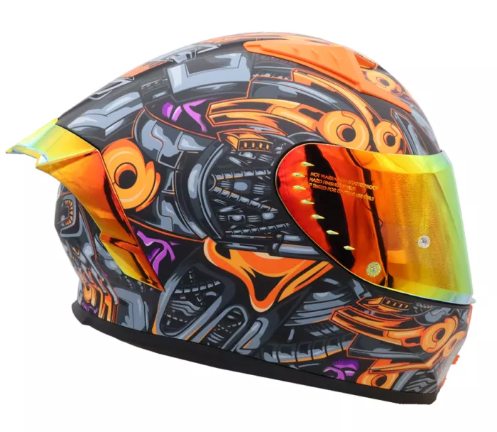 Integrální helma XRC ROBOTTO orange