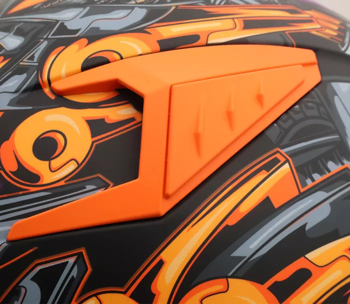 Integrální helma XRC ROBOTTO orange