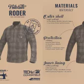 Kevlarová košile Trilobite Roder Tech-Air green