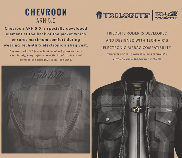 Kevlarová košile Trilobite Roder Tech-Air green