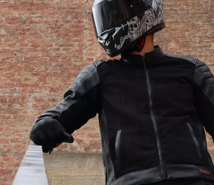 Pánská bunda na motorku XRC RODYON HLT black