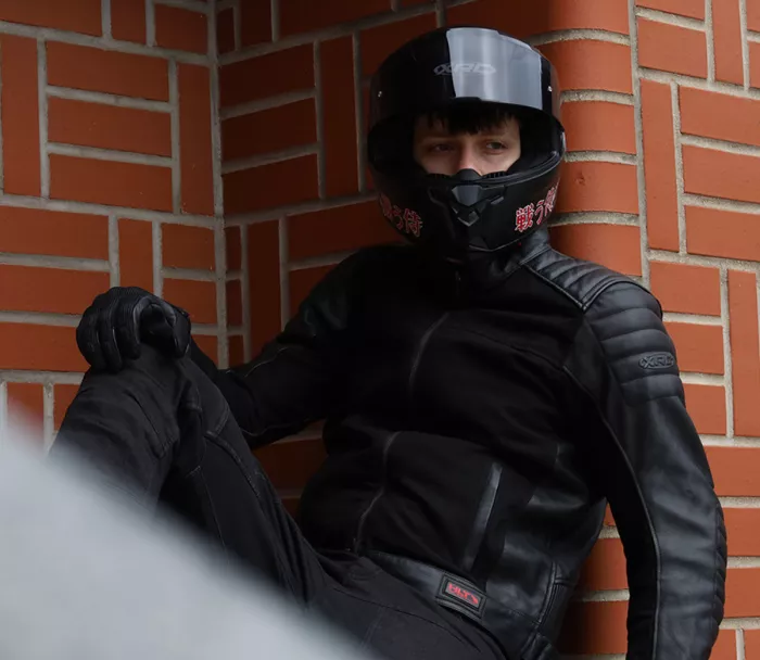 Pánská bunda na motorku XRC RODYON HLT black