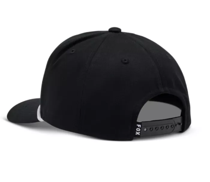 Fox Head Rope Hat Black