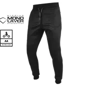 Tepláky na moto Trilobite Rovani monolayer black