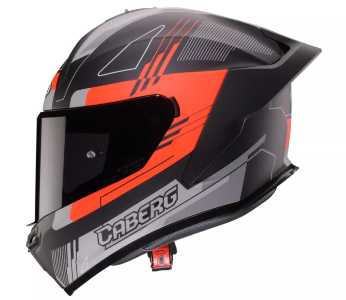 Integrální helma Caberg Roxter Colt matt black/red fluo/grey