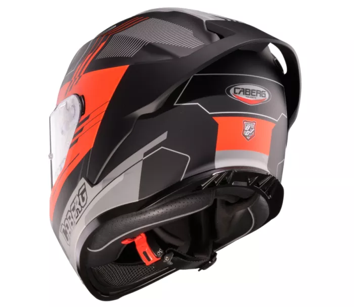Integrální helma Caberg Roxter Colt matt black/red fluo/grey