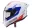 Motocyklová helma Caberg Roxter Colt white/red/blue/grey
