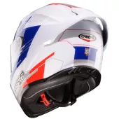 Motocyklová helma Caberg Roxter Colt white/red/blue/grey