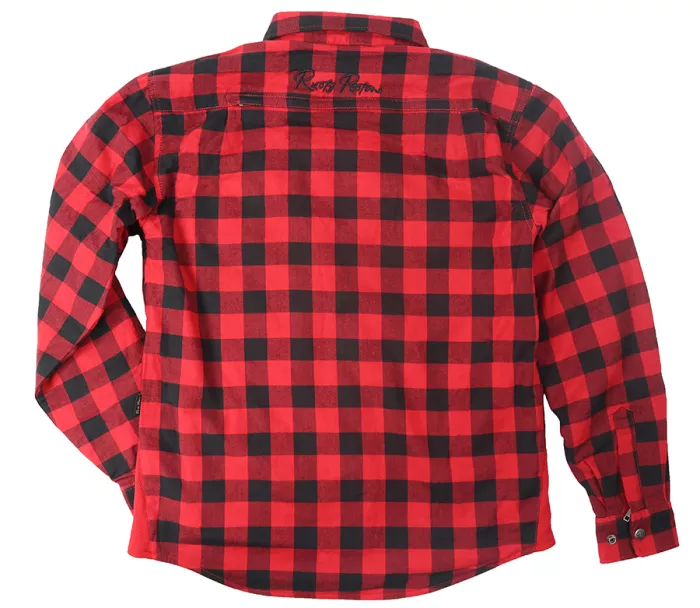 Kevlarová košile Rusty Pistons RPSWM46 Rixby red/black