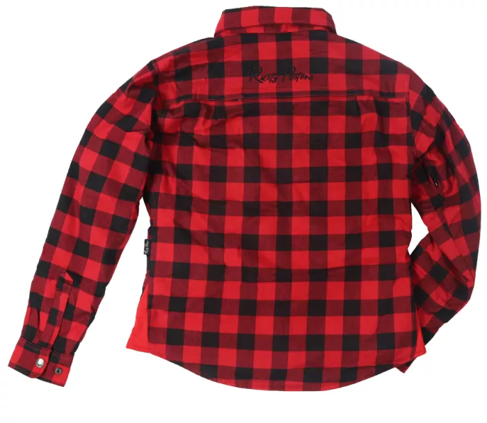 Dámská kevlarová košile Rusty Pistons RPSWW42 Rixby red/black