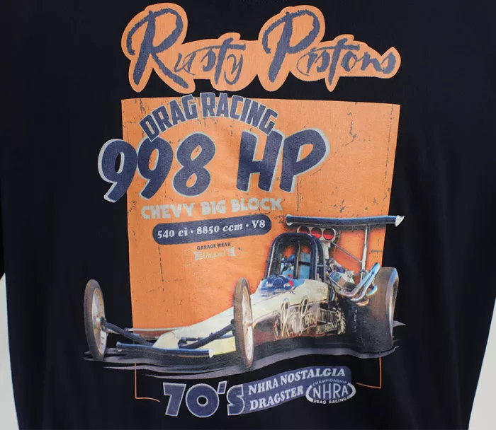 Pánská mikina Rusty Pistons Rufe navy blue