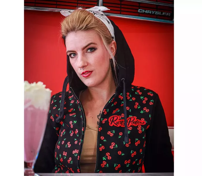 Dámská mikina Rusty Pistons RPSWW46 Borego black