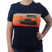 Dámské triko Rusty Pistons RPTSW61 Bunnell blue