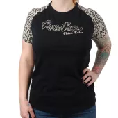 Dámské tričko Rusty Pistons RPTSW43 Nocatee short sleeve black/yellow