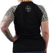 Dámské tričko Rusty Pistons RPTSW43 Nocatee short sleeve black/yellow