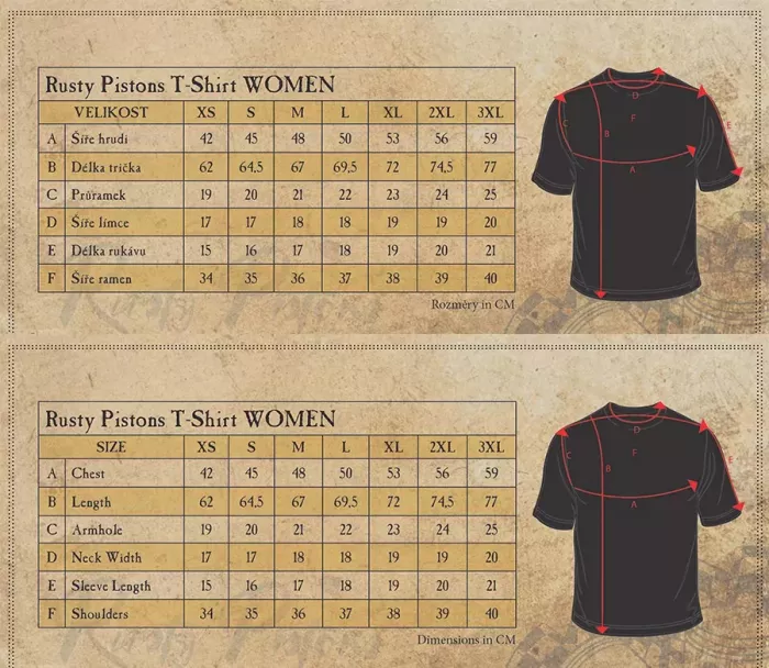 Dámské tričko Rusty Pistons RPTSW75 Ty Ty