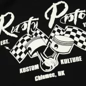 Mikina Rusty Pistons RPSWM50 Riggins black zip