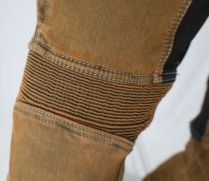 Pánské džíny Trilobite Parado doublelayer AAA slim fit men jeans rusty brown level 2