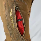 Pánské džíny Trilobite Parado doublelayer AAA slim fit men jeans rusty brown level 2