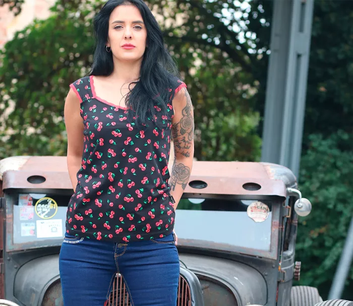 Dámské tílko Rusty Pistons RPTSW53 Bimini black