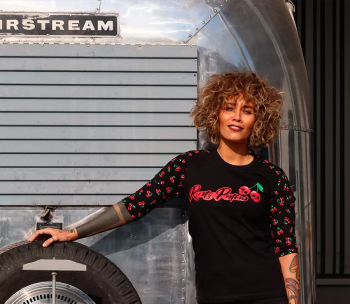 Dámské tričko Rusty Pistons RPTSW41 Nocatee black/red