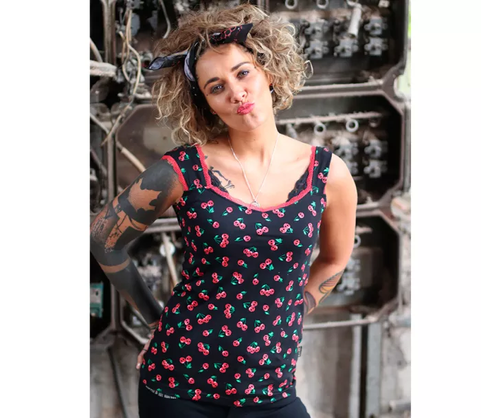 Dámské tílko Rusty Pistons RPTSW53 Bimini black