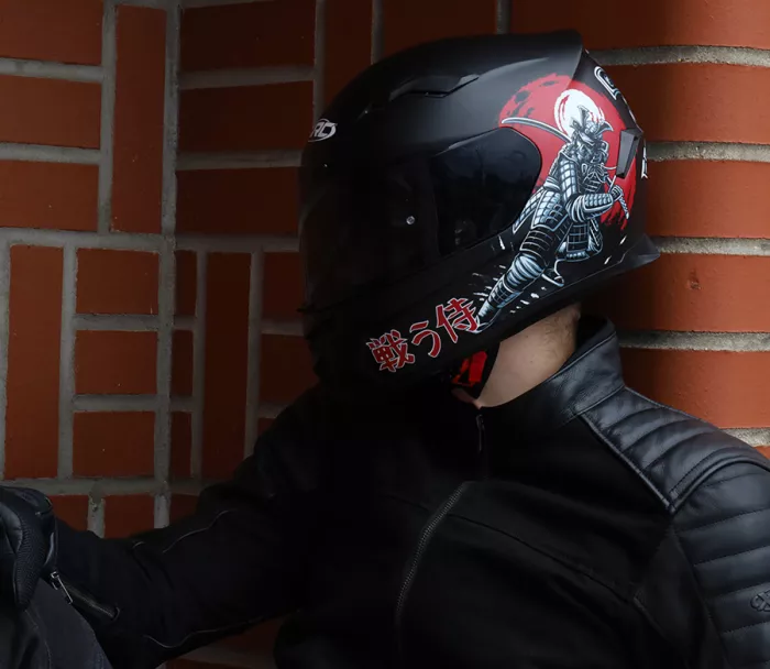 Helma na motorku XRC Samurai