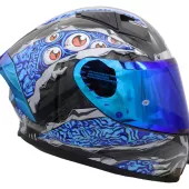 Integrální helma XRC SATOMI blue