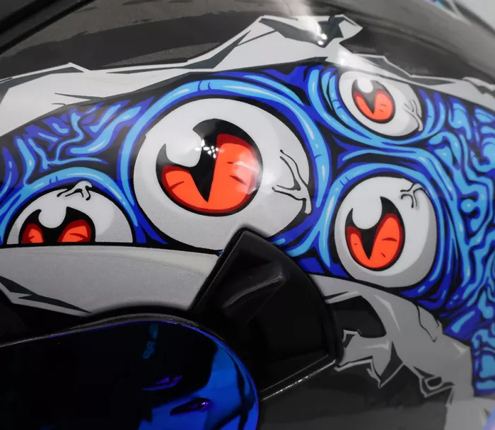 Integrální helma XRC SATOMI blue