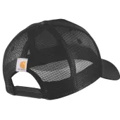 CARHARTT Twill Mesh-Back Script Patch cap black
