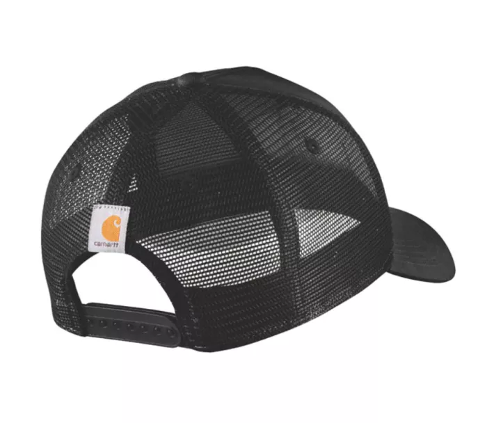 CARHARTT Twill Mesh-Back Script Patch cap black