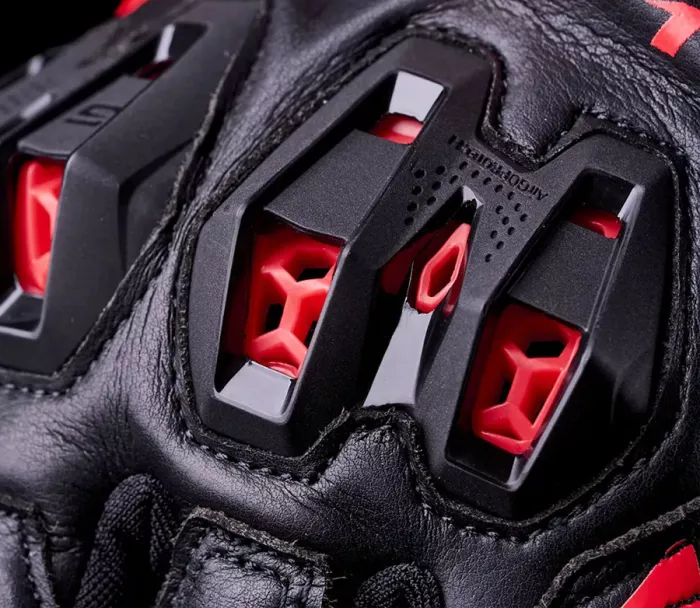 Rukavice na moto Five SF1 Evo black/fluo red