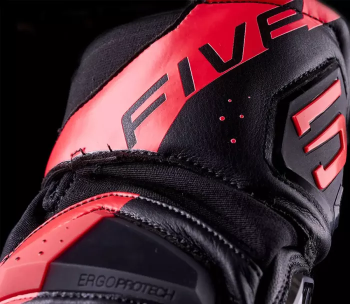 Rukavice na moto Five SF1 Evo black/fluo red