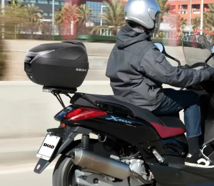 Vrchní kufr na motorku Shad D0B34106 SH34 CARBON