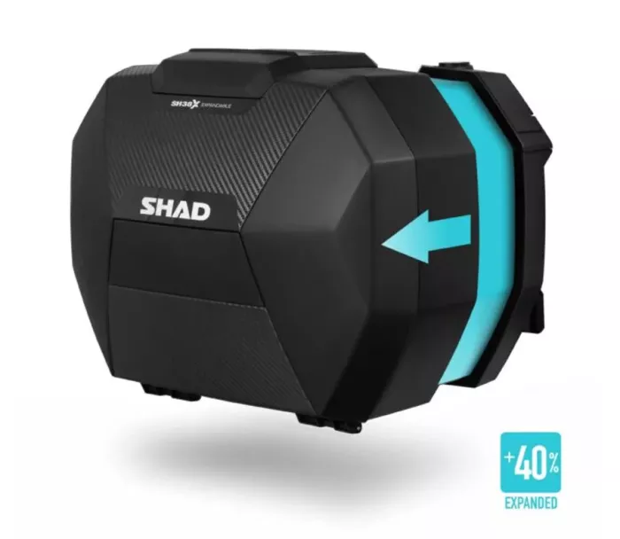 Boční kufry Shad SH38X carbon