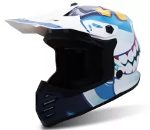 Dětská helma XRC MX Sharker blue