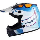 Dětská helma XRC MX Sharker blue