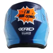 Dětská helma XRC MX Sharker blue