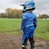 Dětská helma XRC MX Sharker blue