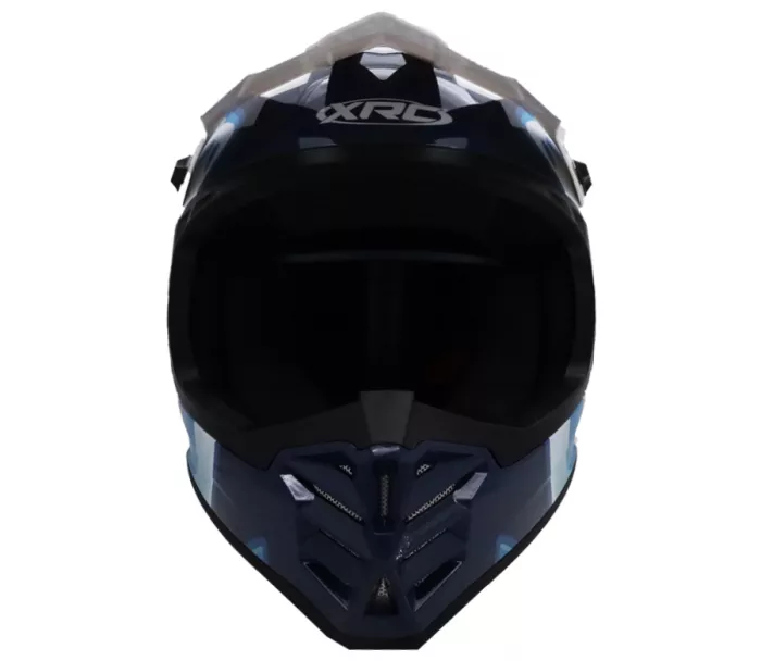 Dětská helma XRC MX Sharker blue