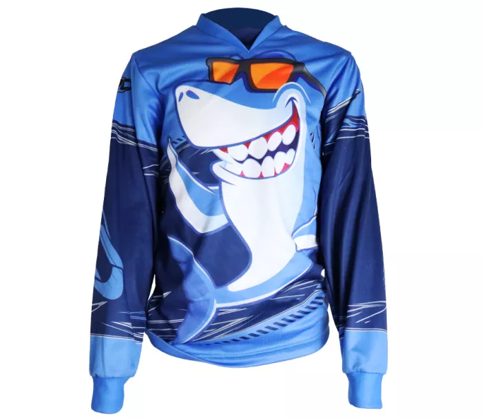 Dětský dres XRC MX Sharker blue